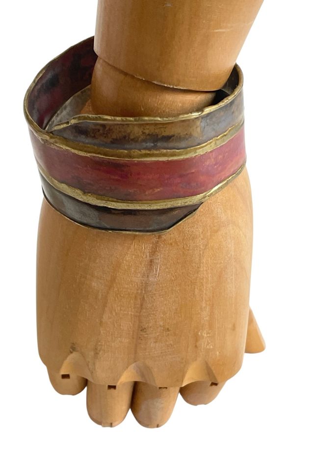 Vintage Mixed Metal Cuff Selected by FernMercantile #1
