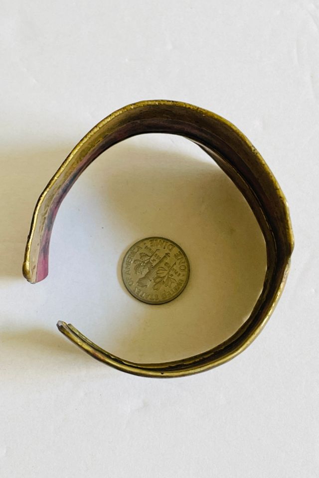 Vintage Mixed Metal Cuff Selected by FernMercantile #3