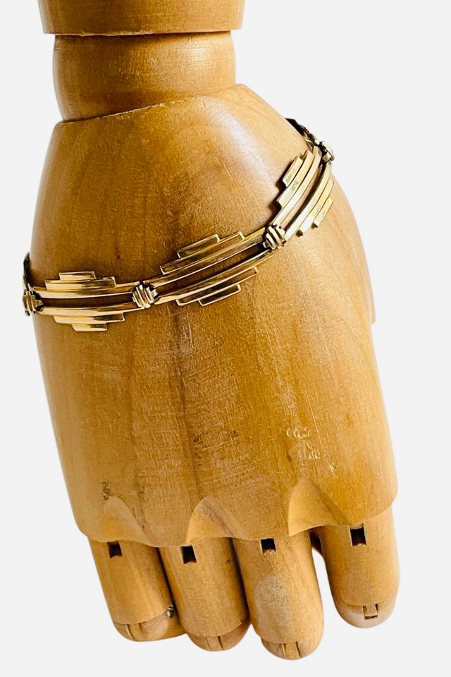 Vintage 1940's Gold Fill Bracelet Selected by FernMercantile #1
