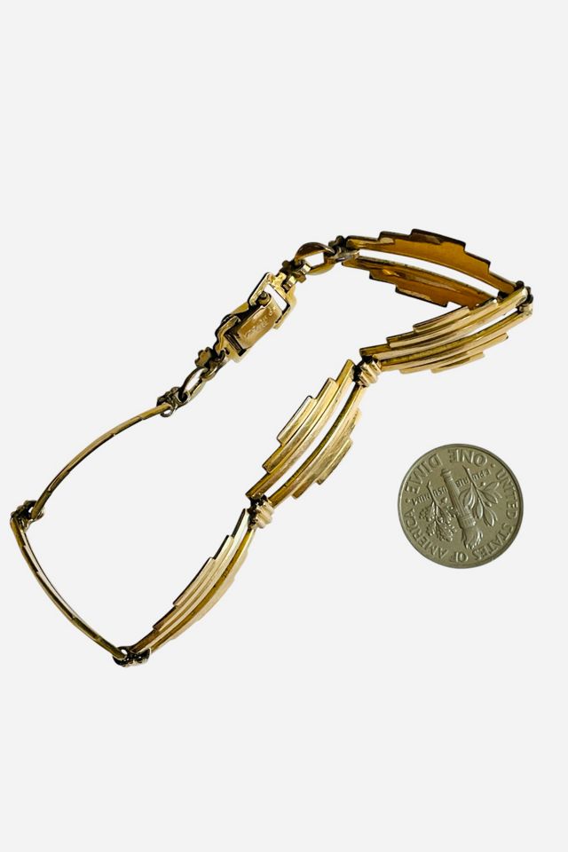 Vintage 1940's Gold Fill Bracelet Selected by FernMercantile #2