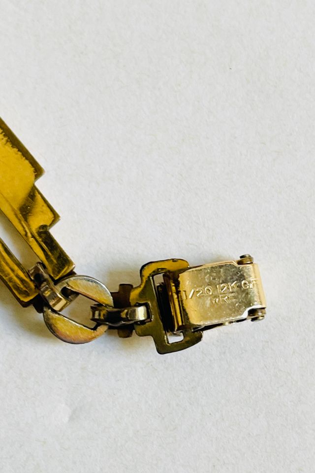 Vintage 1940's Gold Fill Bracelet Selected by FernMercantile #3