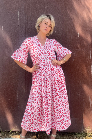 Vintage 1940s Cotton Dress Selected by Kikos Kloset