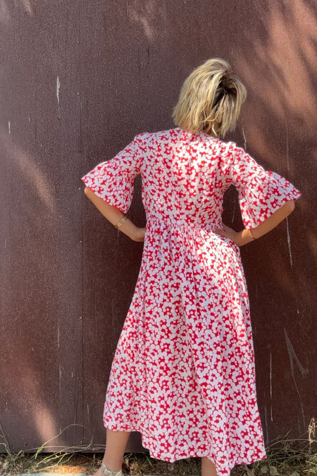 Vintage 1940s Cotton Dress Selected by Kikos Kloset #3