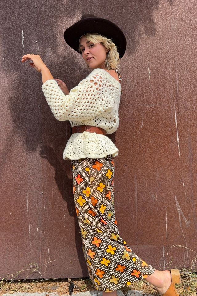 Vintage Hand-Knit Sweater Selected by Kikos Kloset #1