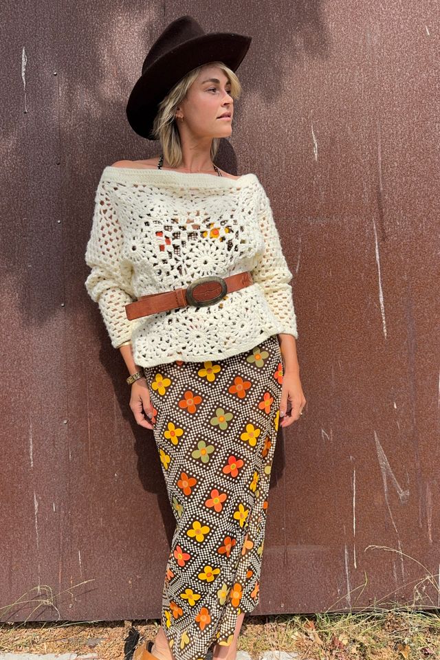 Vintage Hand-Knit Sweater Selected by Kikos Kloset #2