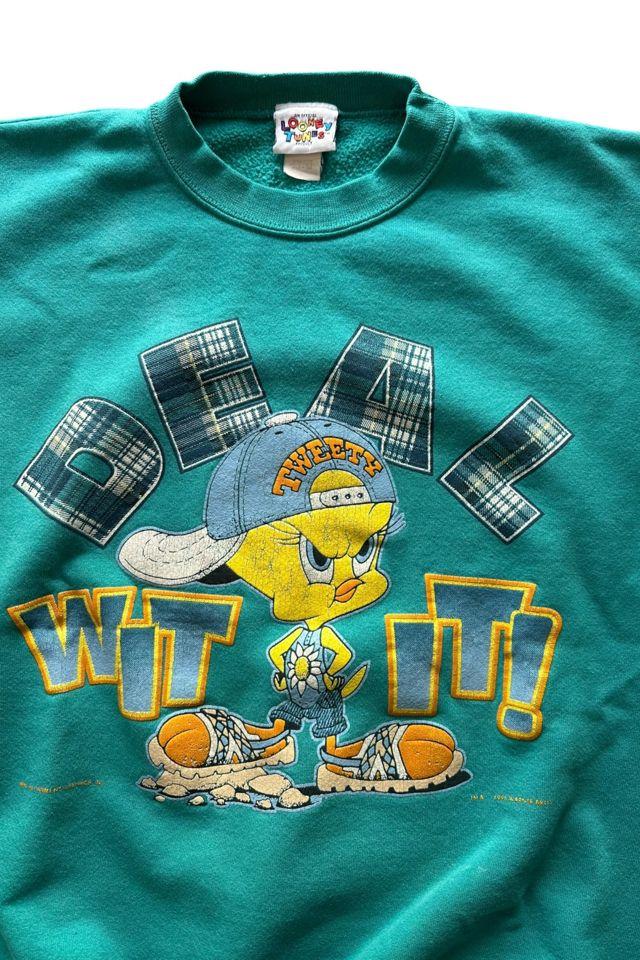 Vintage 1990s Tweety Bird Sweatshirt Selected By Vintage Warrior #1