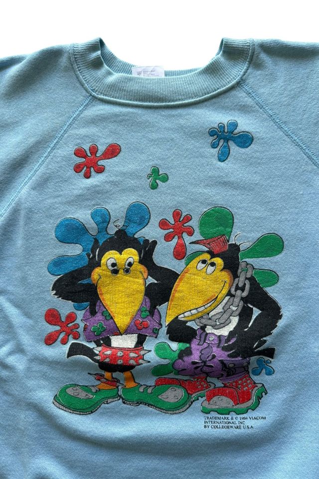 Vintage 1990s Heckle And Jeckle Sweatshirt Selected By Vintage Warrior #1
