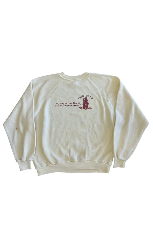 Vintage 1980s Hug Club Sweatshirt Selected By Vintage Warrior #1