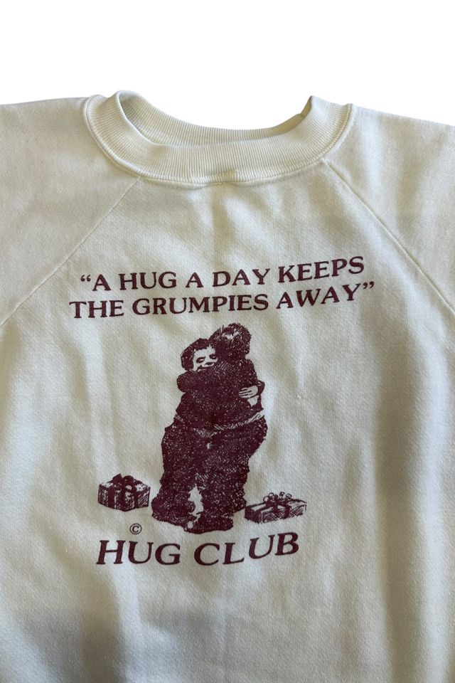 Vintage 1980s Hug Club Sweatshirt Selected By Vintage Warrior #2