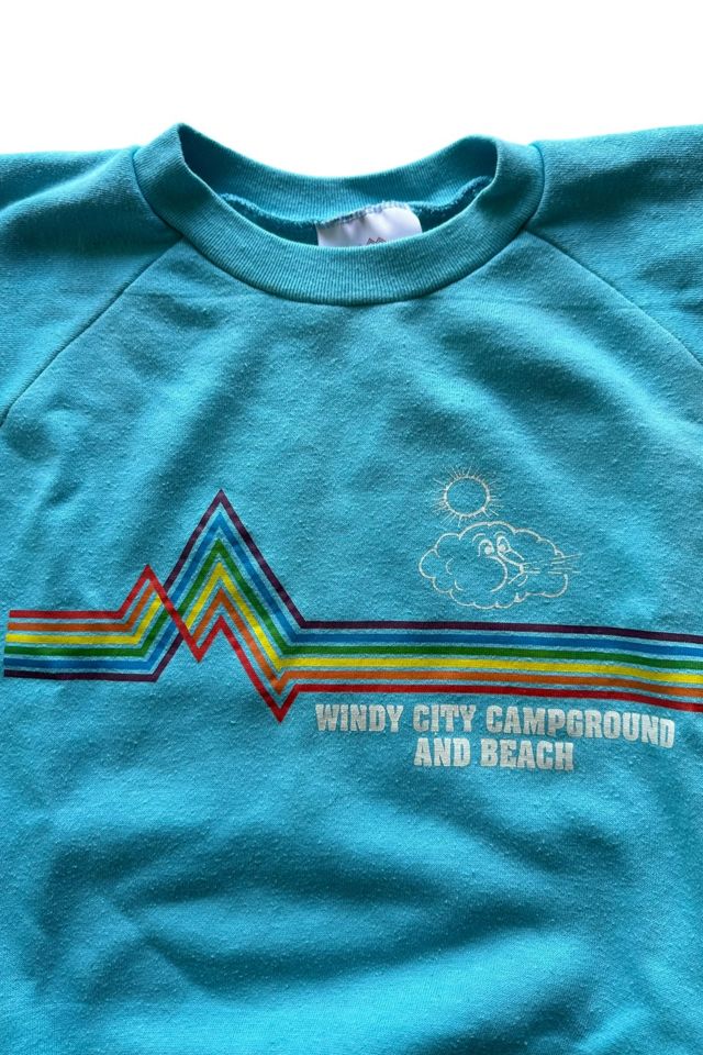 Vintage 1980s Windy City Campground Sweatshirt Selected By Vintage Warrior #1