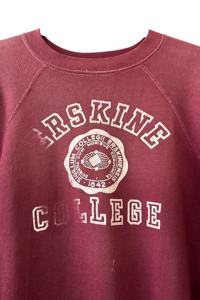 Vintage 1960s Erskine College Sweatshirt Selected By Vintage Warrior #1