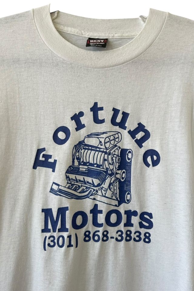 Vintage 1980s Fortune Motors T Shirt Selected By Vintage Warrior #1