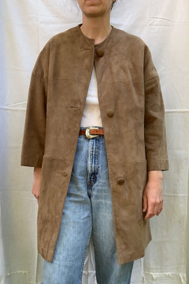 Vintage 1960s Suede Coat Selected by SharpLilTeeth #1