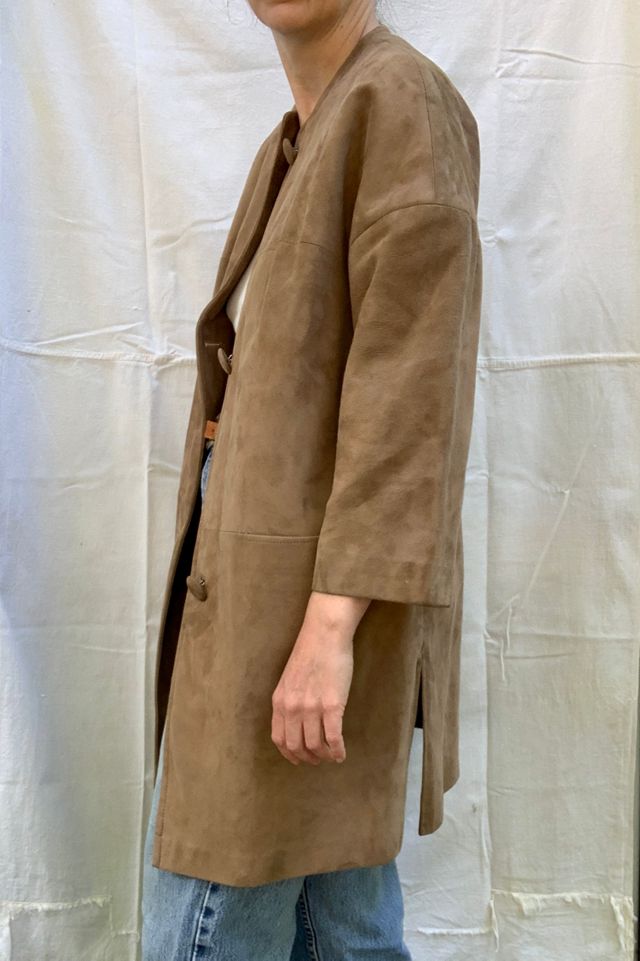 Vintage 1960s Suede Coat Selected by SharpLilTeeth #2