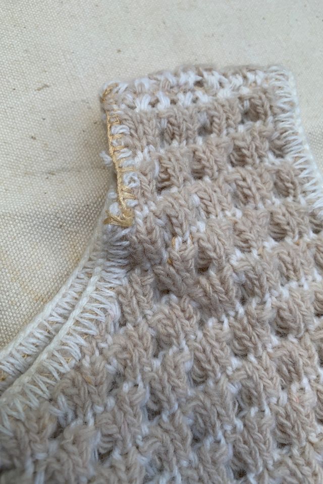 Vintage 1960s Textured Knit Tank Selected by SharpLilTeeth #2