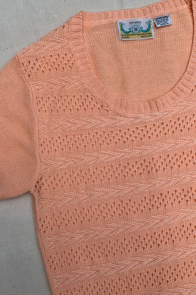 Vintage 1960s Knit Sweater Top Selected by SharpLilTeeth #2