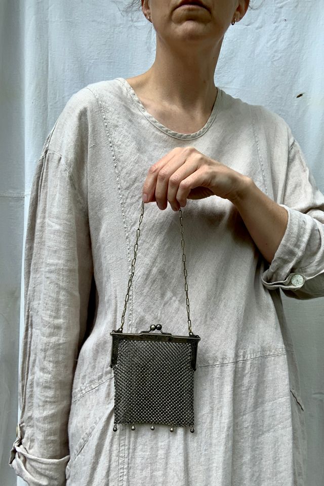 Antique Chainmail Mesh Kiss Lock Evening Bag Selected by SharpLilTeeth #2