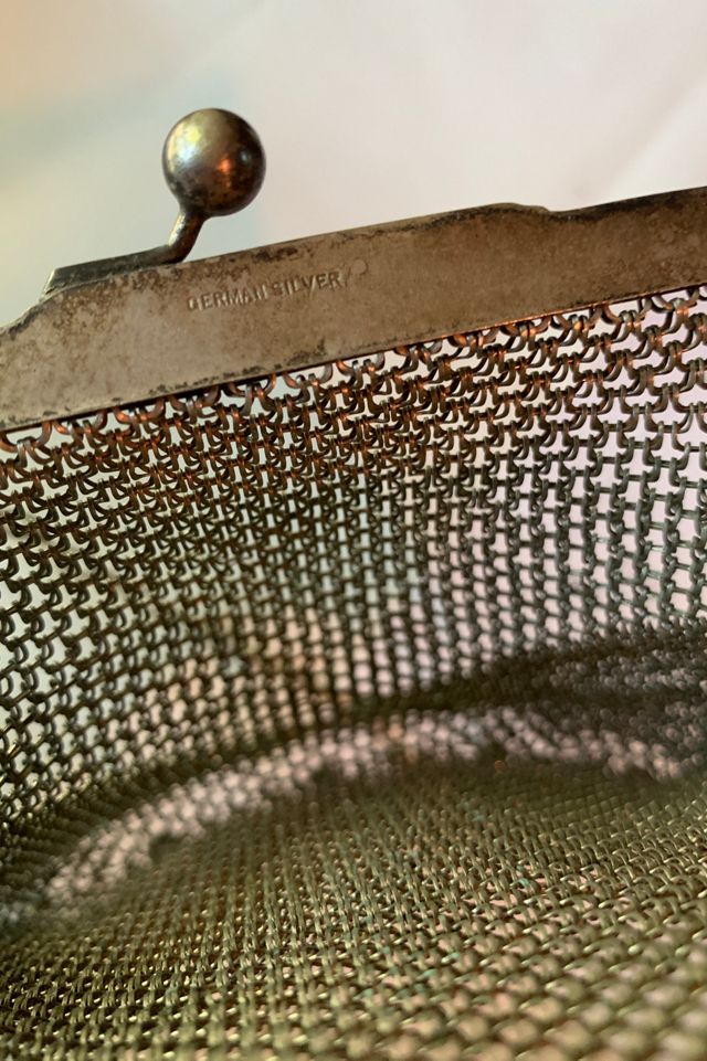 Antique Chainmail Mesh Kiss Lock Evening Bag Selected by SharpLilTeeth #3