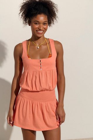 gigi mini linen dress Gigi Mini Linen Blend Dress