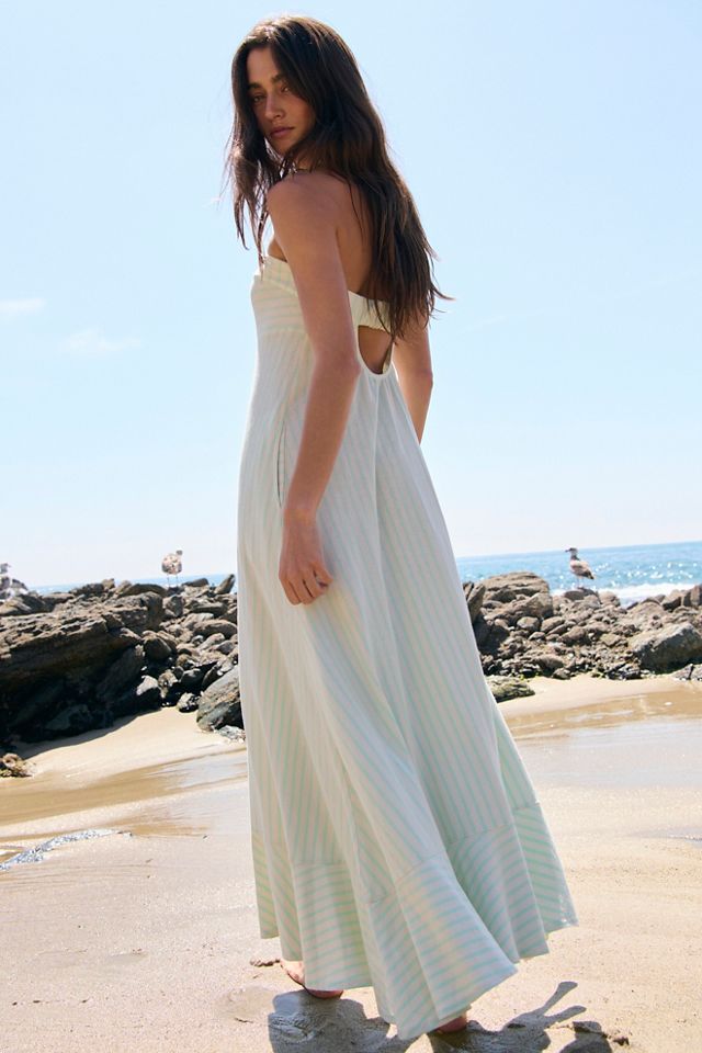 Sadie Striped Midi Dress #1