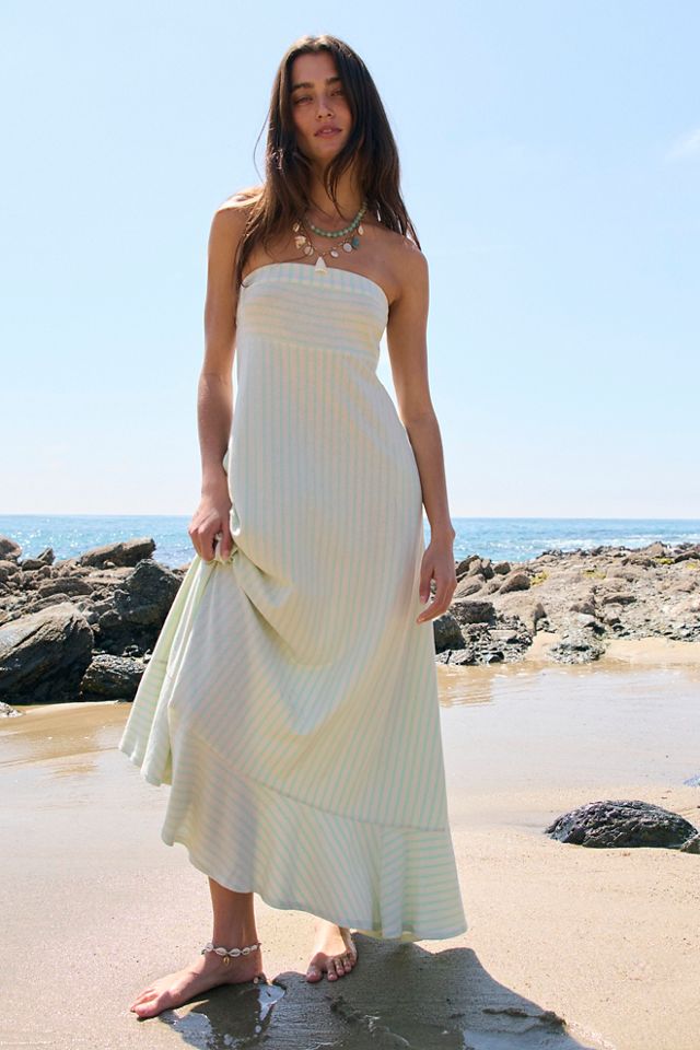 Sadie Striped Midi Dress #3