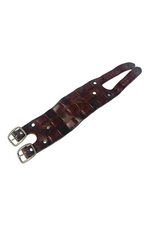 Vintage Leather Cuff Bracelet Selected By Ankh By Racquel