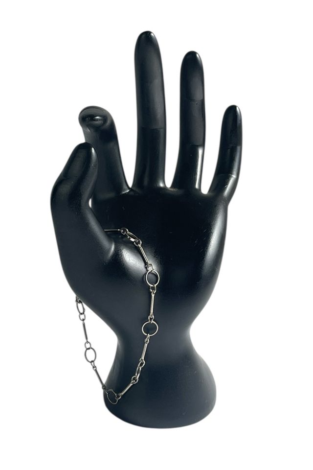 Vintage Silver Chain Bracelet Selected By Ankh By Racquel #1