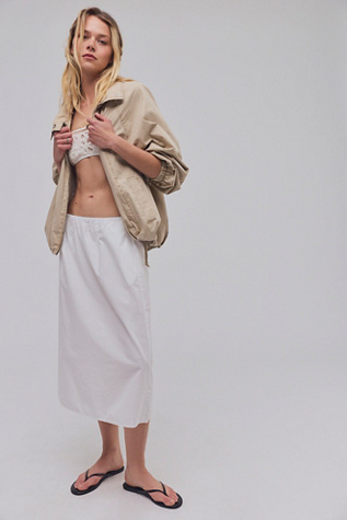 DONNI. Pop Skirt at Free People in White, Size: XS