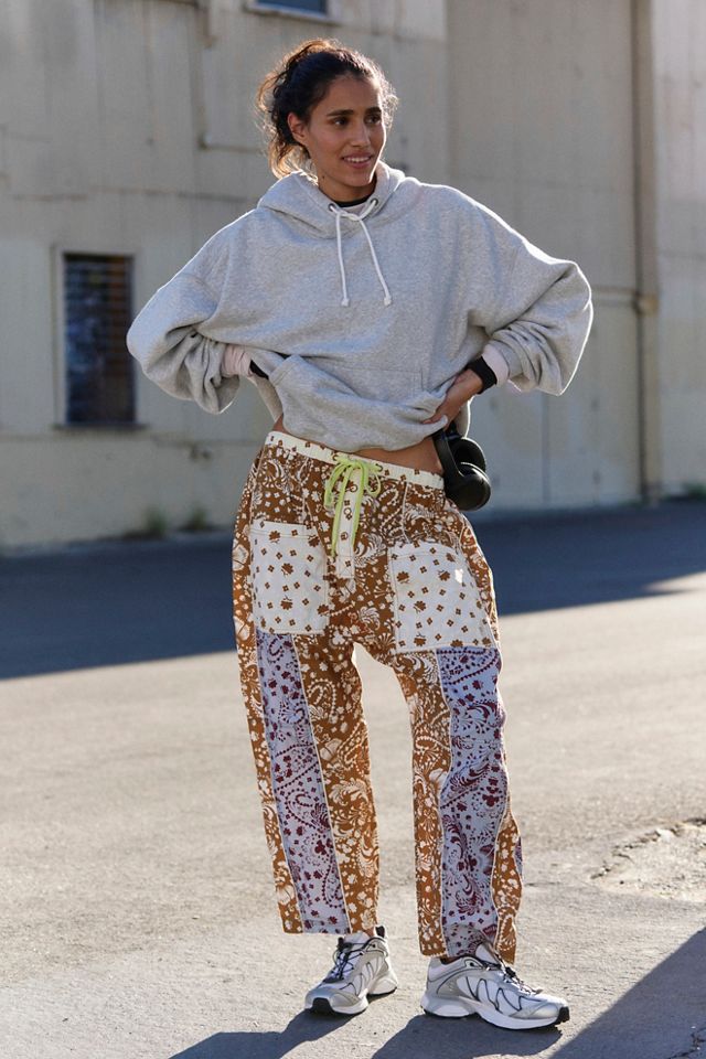 Pantalon imprimé bien joué #1