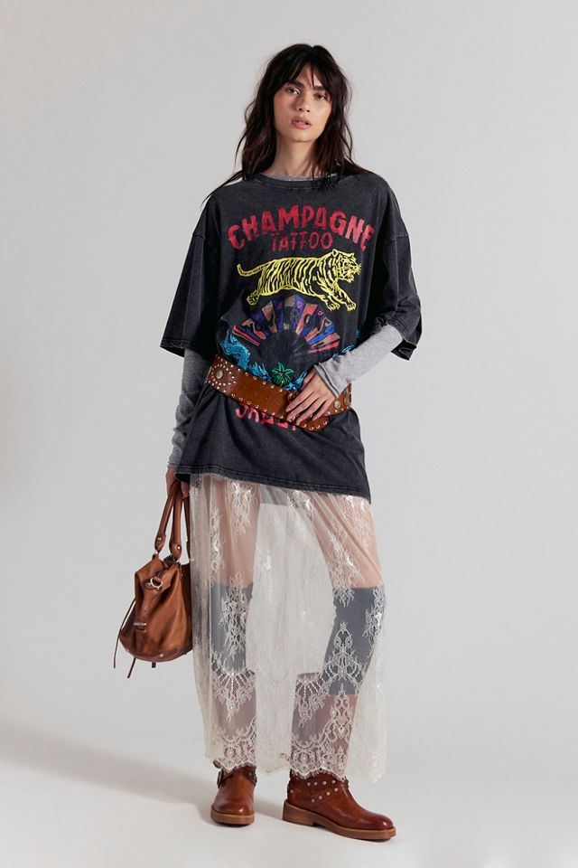 Sabbi Champagne Tattoo Tee #2