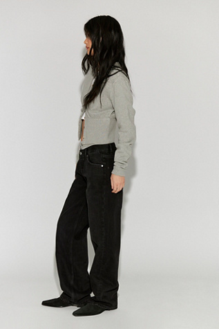 EB Denim Low-Rise Baggy Jeans - thumbnail 3
