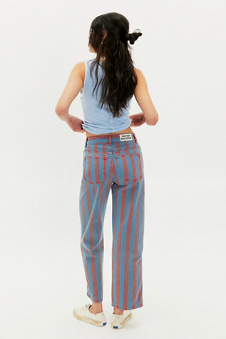 The Tiny Big Sister Maru Striped Jeans - thumbnail 2