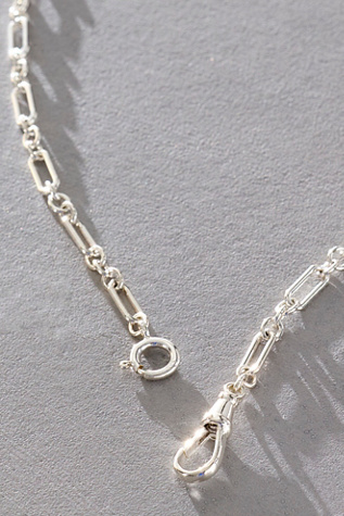 Женские часы Maura Green x Free People Watch Swivel Chain, цвет: Серебряный — фото 3