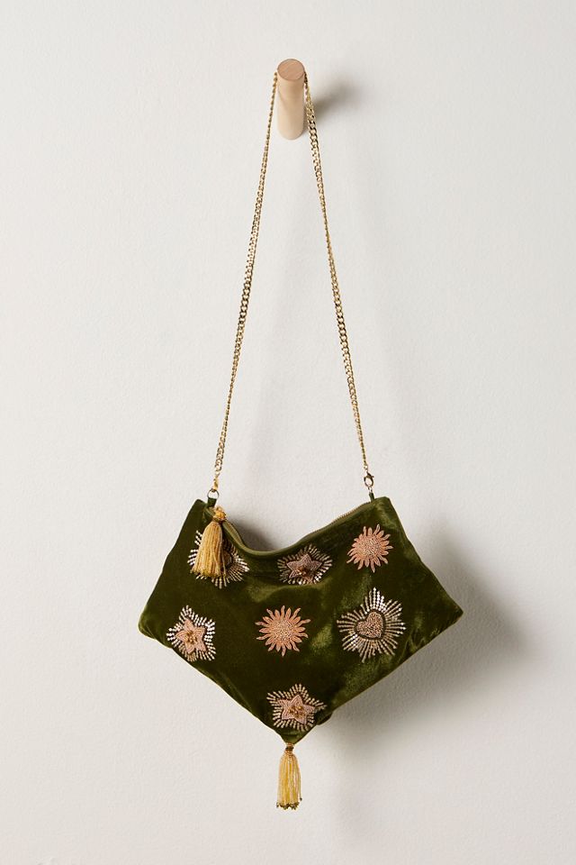 Olivia Dar Beaded Scarf Bag #1