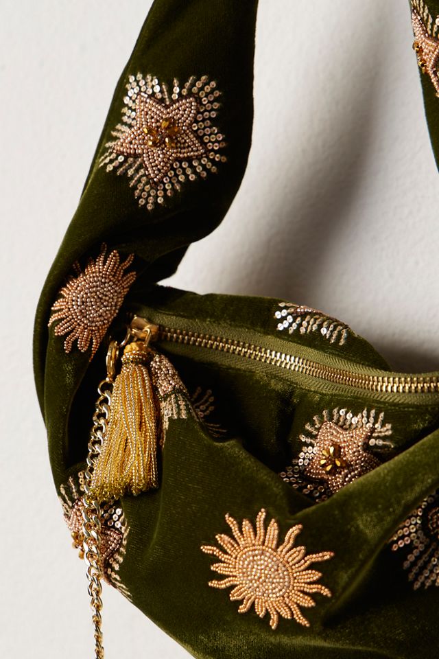 Olivia Dar Beaded Scarf Bag #2