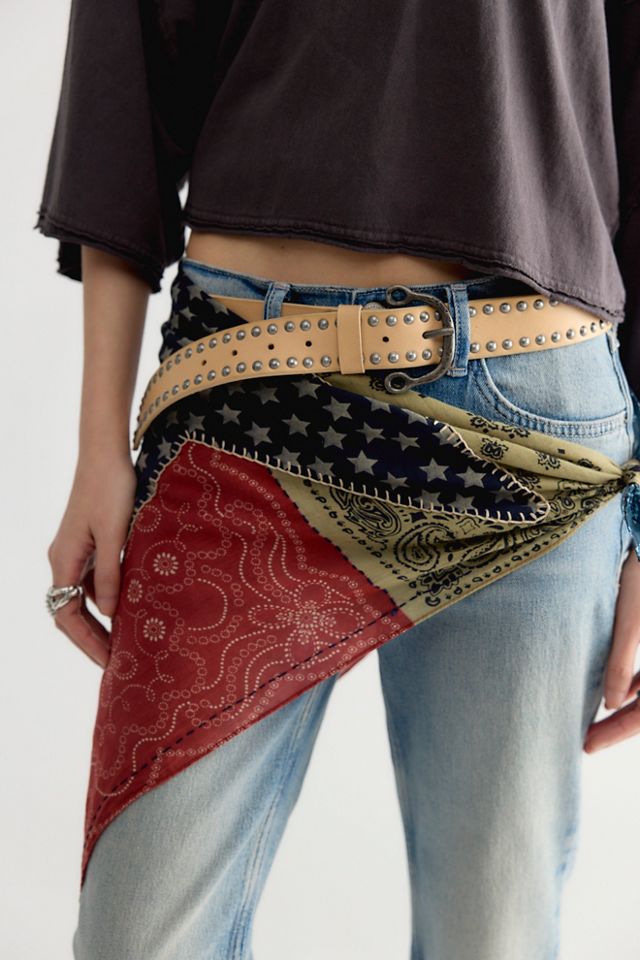 Stars Aligned Patchwork Bandana #2