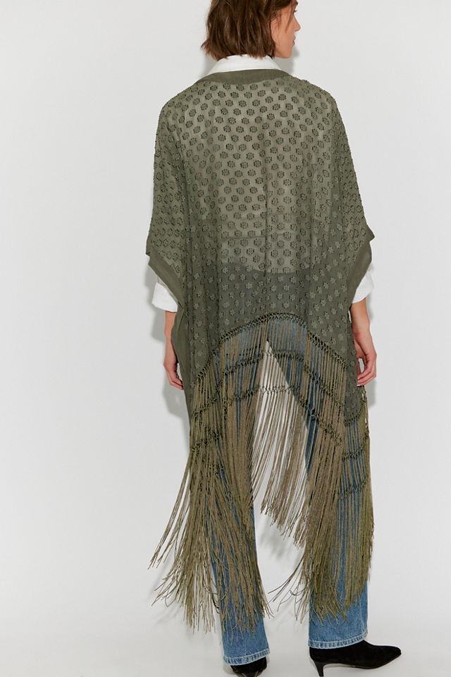 Forever Fringe Open Duster #1
