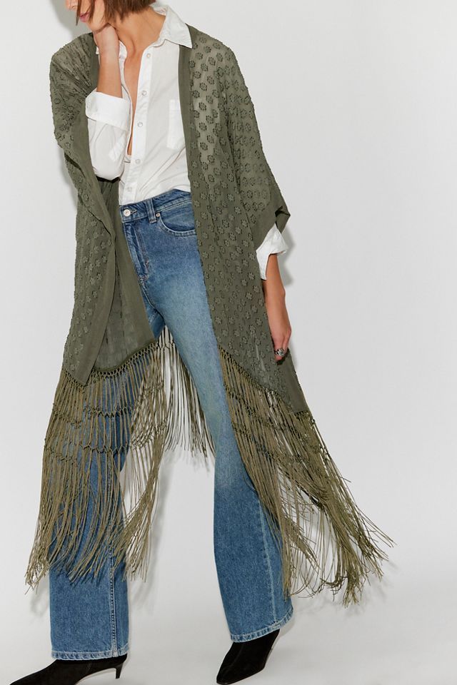 Forever Fringe Open Duster #2