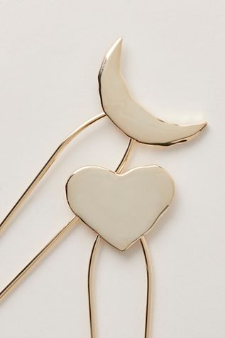 Lou Gold Plated Super Clip | Free People UK display picture 3