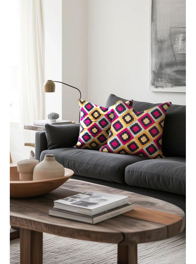 GAURI KOHLI Mandira Pillow #4