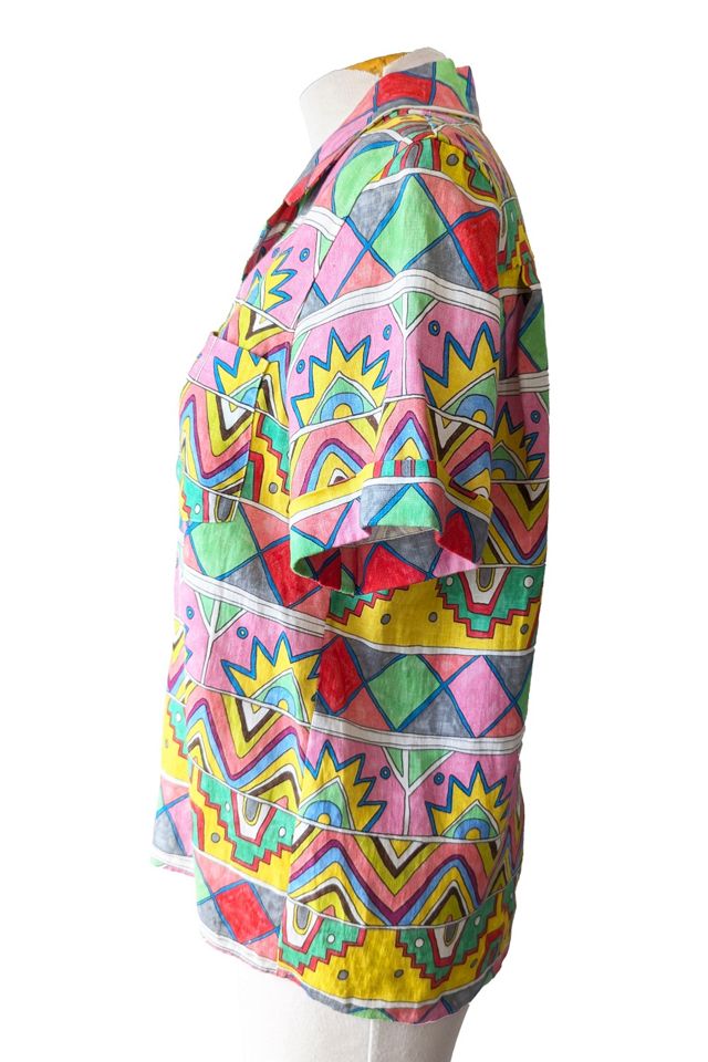 Mira Mikati Multicolor Southwest Inspired Shirt Selected by The Curatorial Dept. #1
