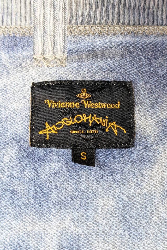 Vintage Vivienne Westwood Blue Tie-dye Mini Dress Selected by The Curatorial Dept. #3