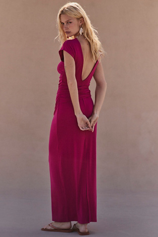 Good Feels Cap-Sleeve Maxi Dress - thumbnail 10