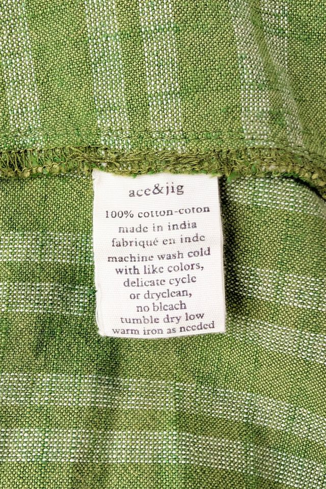 Ace & Jig Green Striped Sleeveless Dress Selected by The Curatorial Dept. #3