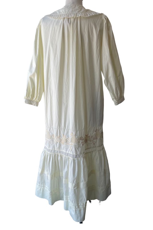 Christy Dawn Yellow Floral Lace Nightgown Selected by The Curatorial Dept. #2
