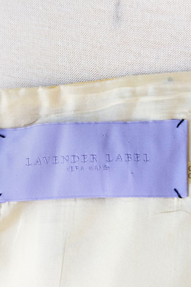 Vera Wang Lavender Label Yellow Strapless Dress Selected by The Curatorial Dept. #3