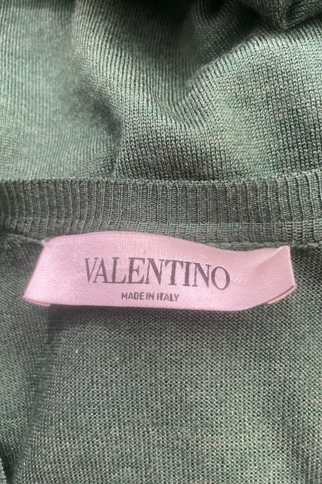 Valentino Green Lacy Cashmere Sweater Selected by The Curatorial Dept. #3