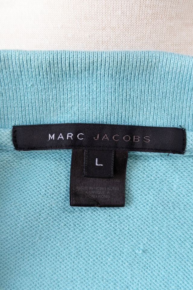 Marc Jacobs Aqua Short Sleeve Polo Selected by The Curatorial Dept. #3