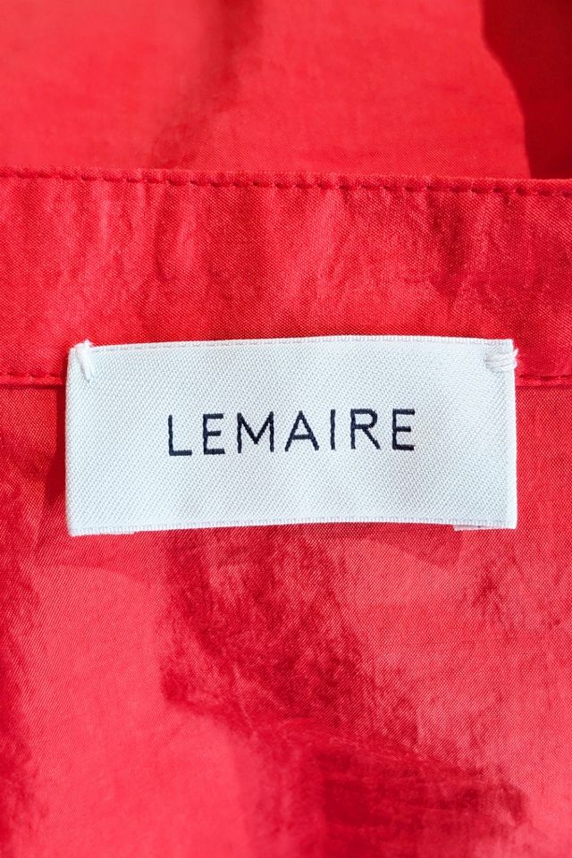 Lemaire Red Silk Top Selected by The Curatorial Dept. #3