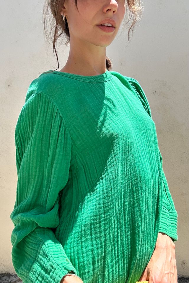 Raquel Allegra Hyperion Dress In Jade Selected by The Curatorial Dept. #1